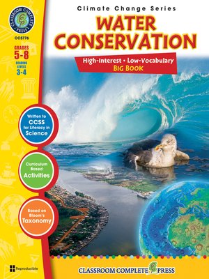 cover image of Water Conservation Big Book